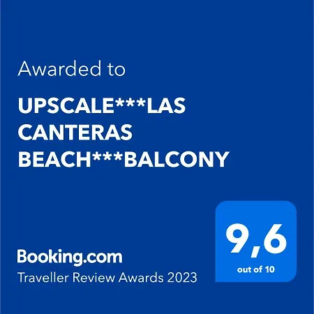 Upscale***las Canteras Beach***balcony Appartamento
